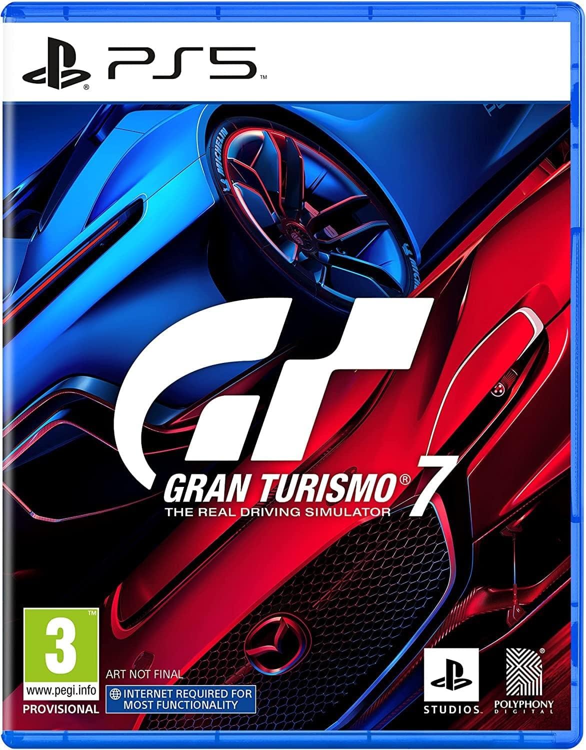 Gran Turismo 7 sur PS5 (édition Standard, version physique CD) Sony