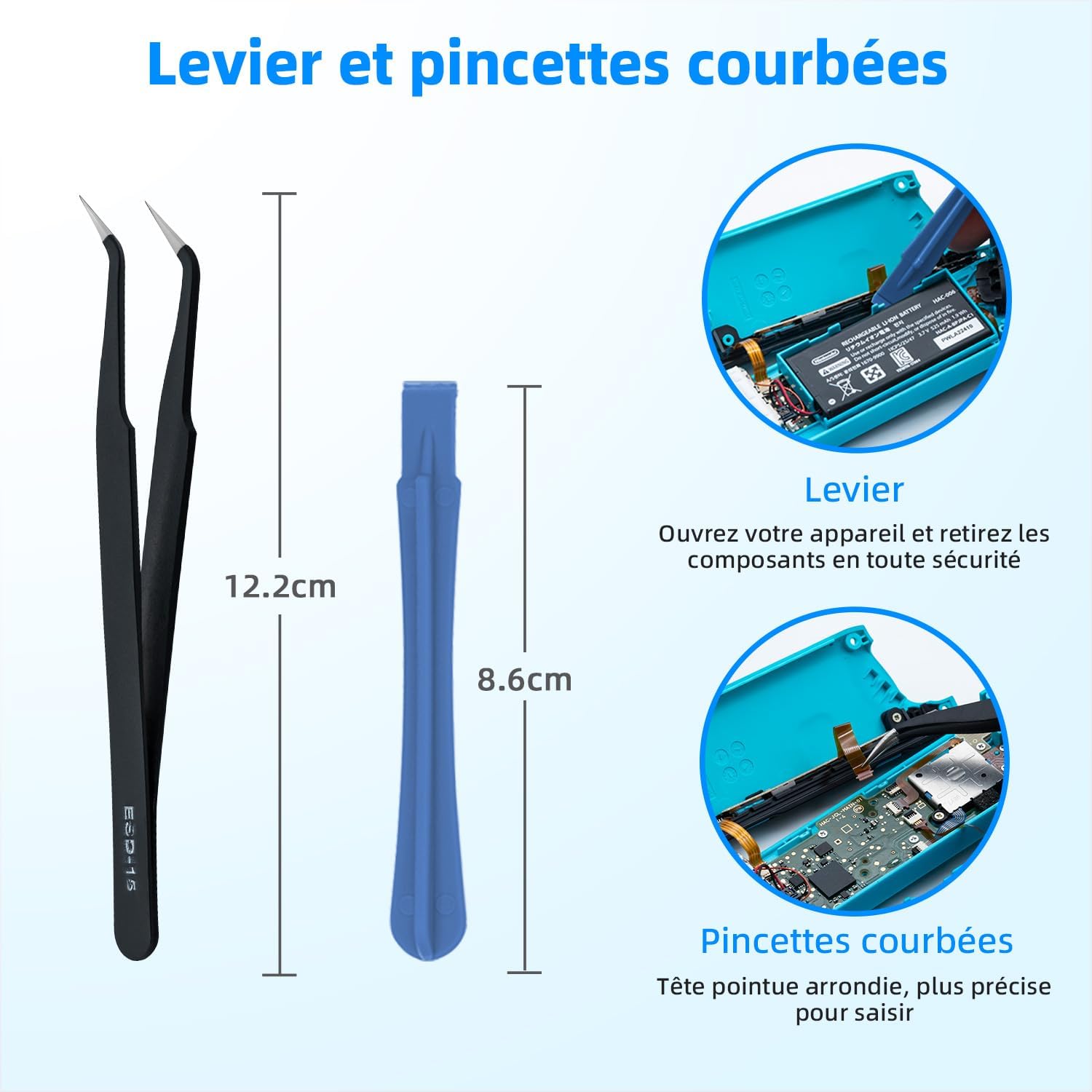Detalle 2 de Tolesum Joysticks analogiques 3D pour Switch