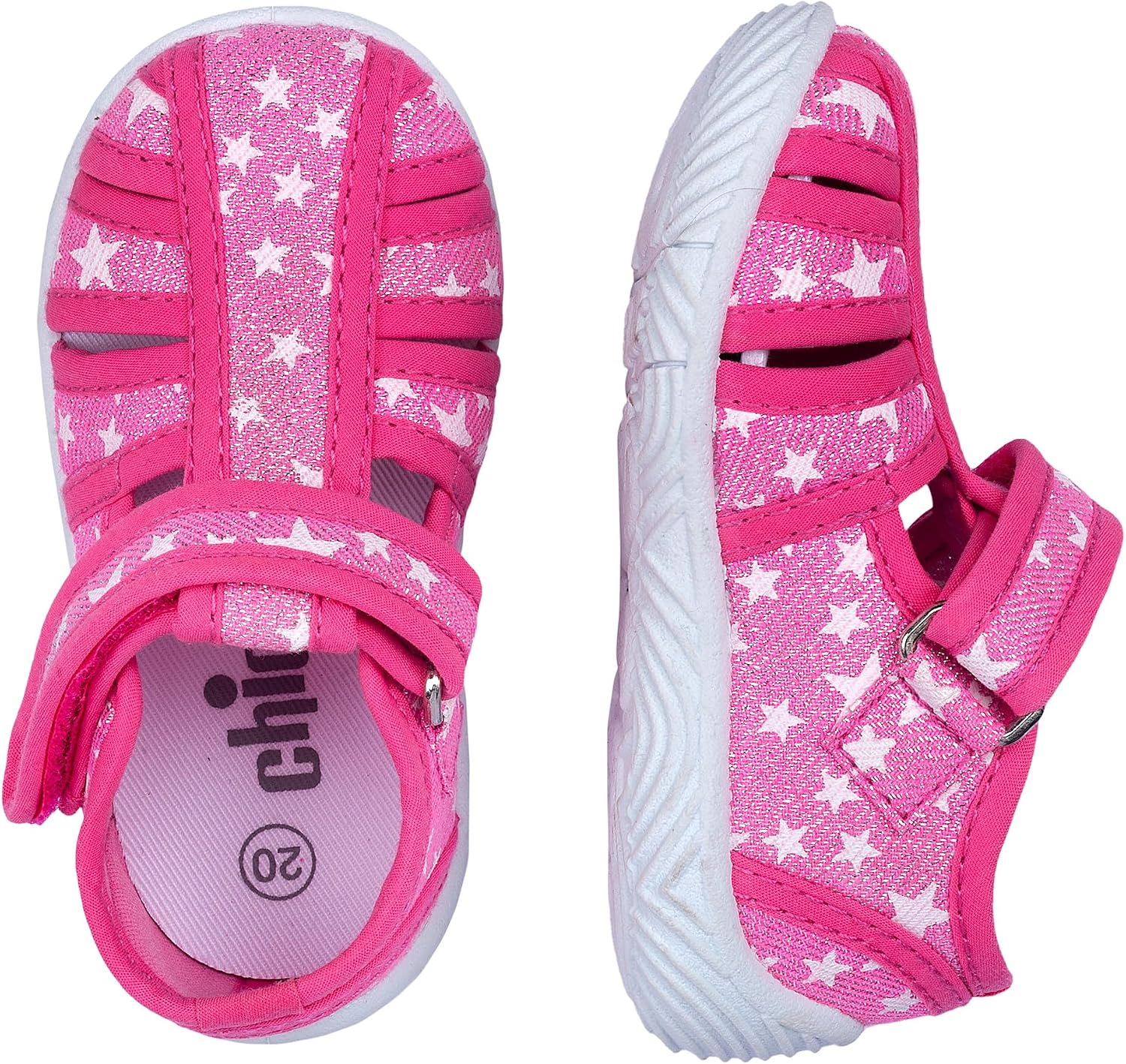 Thumbnail 1 de Chaussons Chicco pour bébé fille — maison et crèche (261_1)