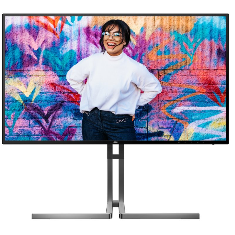 Thumbnail 3 de AOC Graphic Pro U27U3CV de 27" Nano IPS 4K con USB-C y calibración por hardware (Delta E < 2)