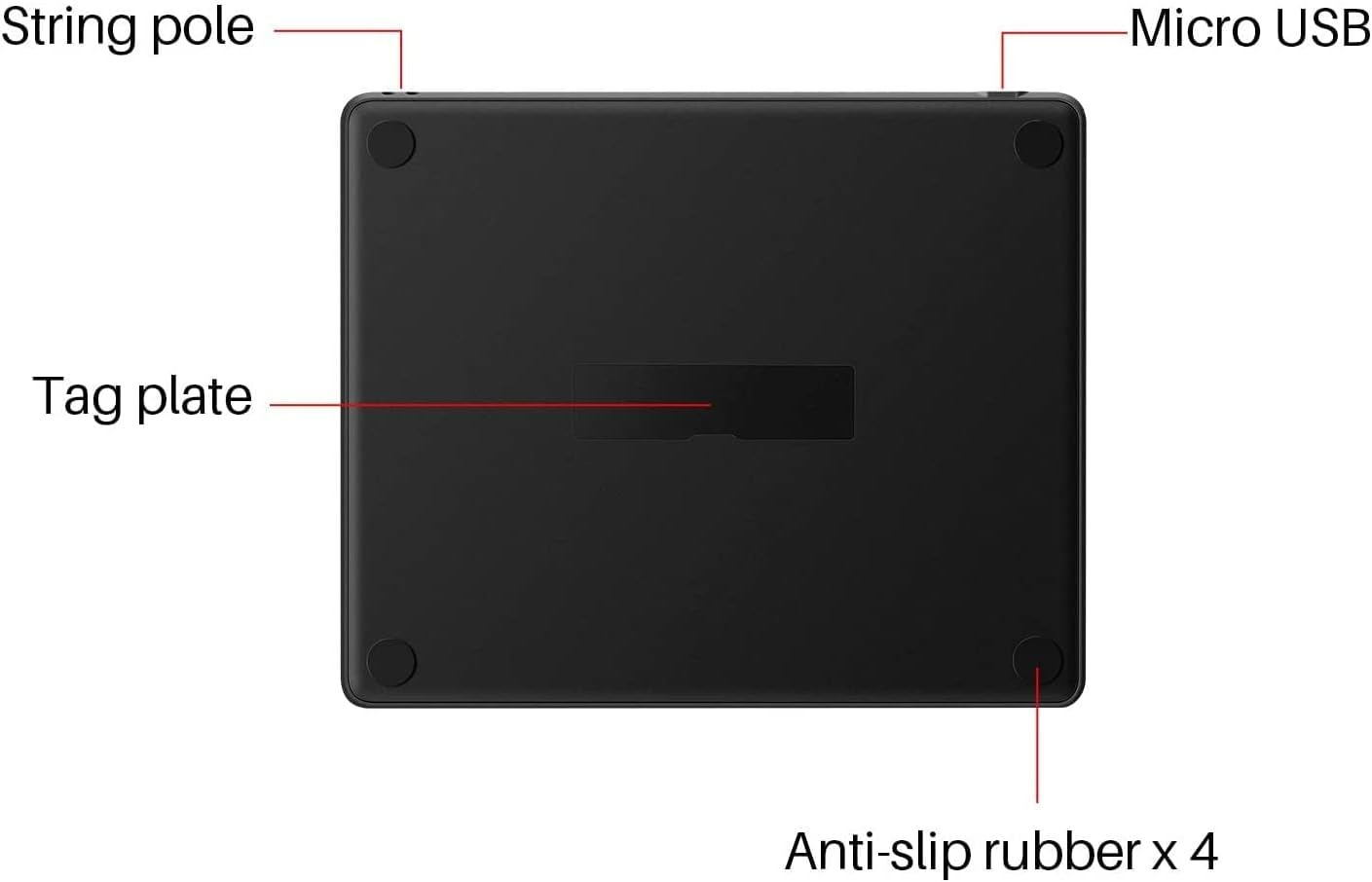 Thumbnail 6 de HUION HS64 graphics tablet with 8192 levels