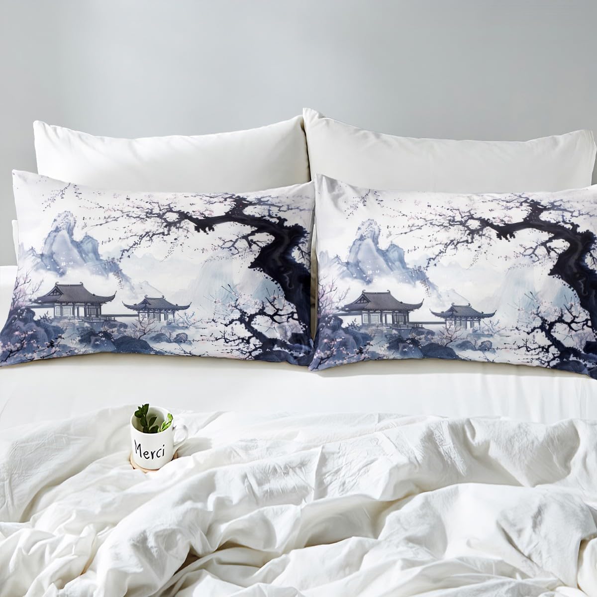 Thumbnail 4 de Homewish Japanese Style Duvet Cover Single