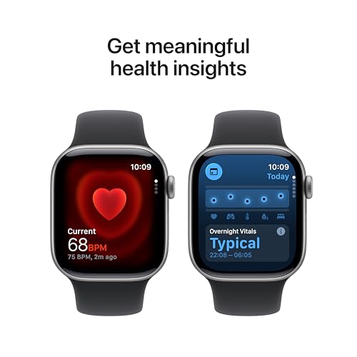 Detalle 2 de Apple Watch Series 11 GPS 42mm Space Grey Aluminium with Black Sport Band – A pragmatic health and fitness smartwatch