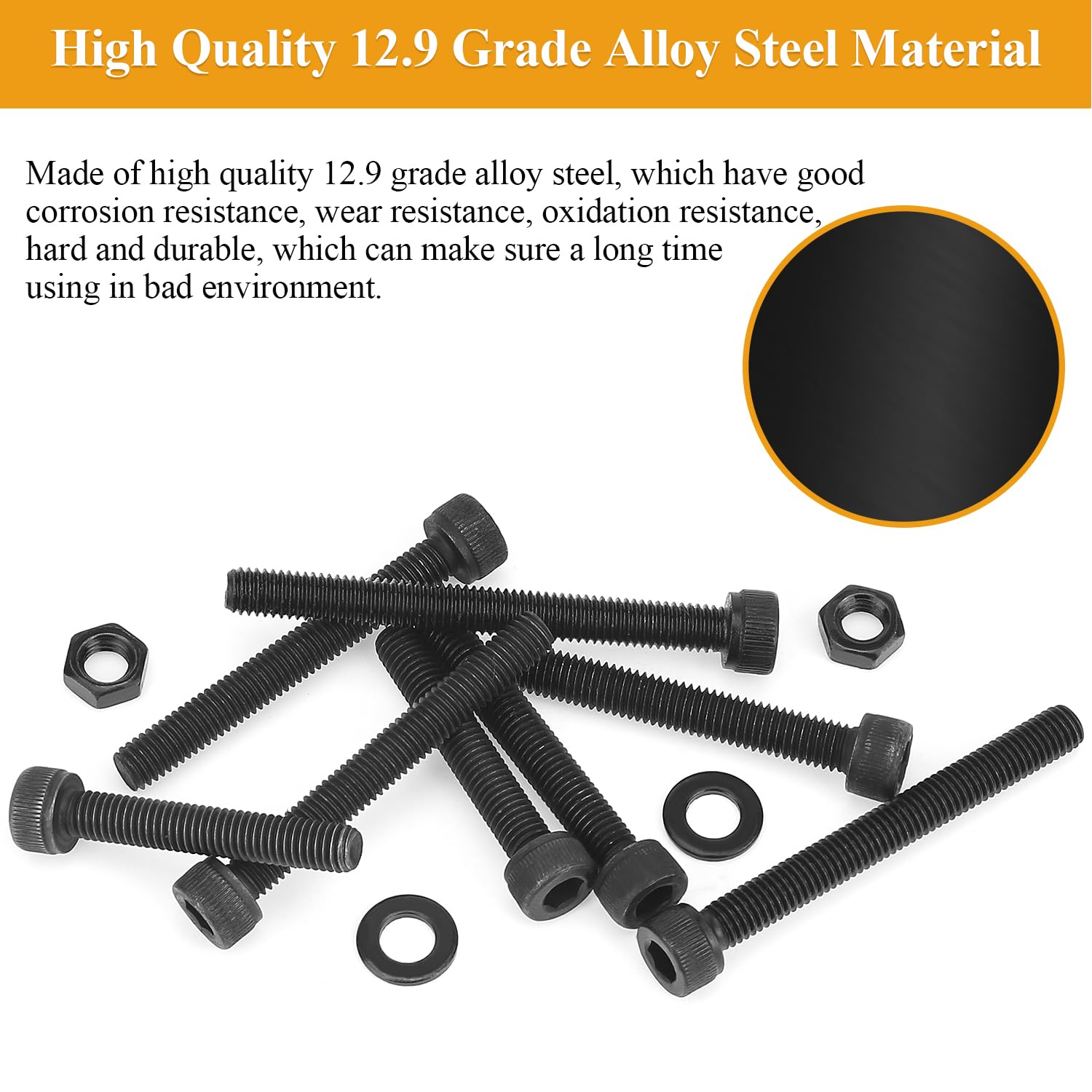 Detalle de Sutemribor Socket Head Cap Screws M5 x 35mm