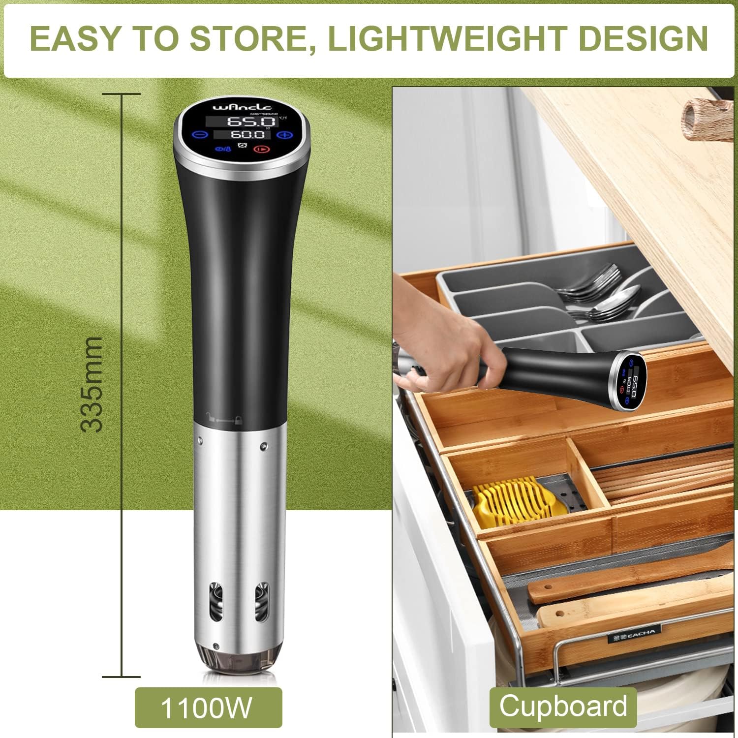 Thumbnail 3 de Wancle Sous Vide 1100 W con IPX7