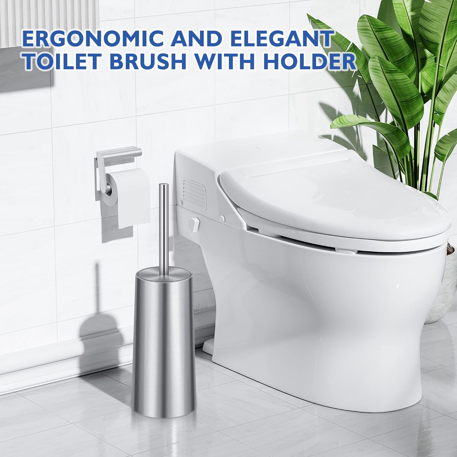 Thumbnail 5 de Toilet Brush and Holder, 304 Stainless Steel