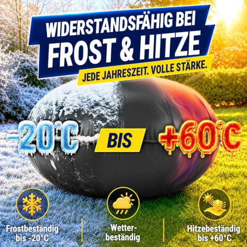 Thumbnail 6 de tillvex Poolkissen Winter XXL Ø 3 m – Rund mit 12 m Seil & Reparaturkit