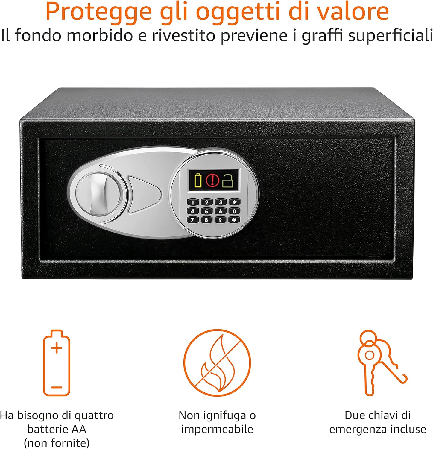 Thumbnail 1 de Amazon Basics Cassaforte 28 L 🔒