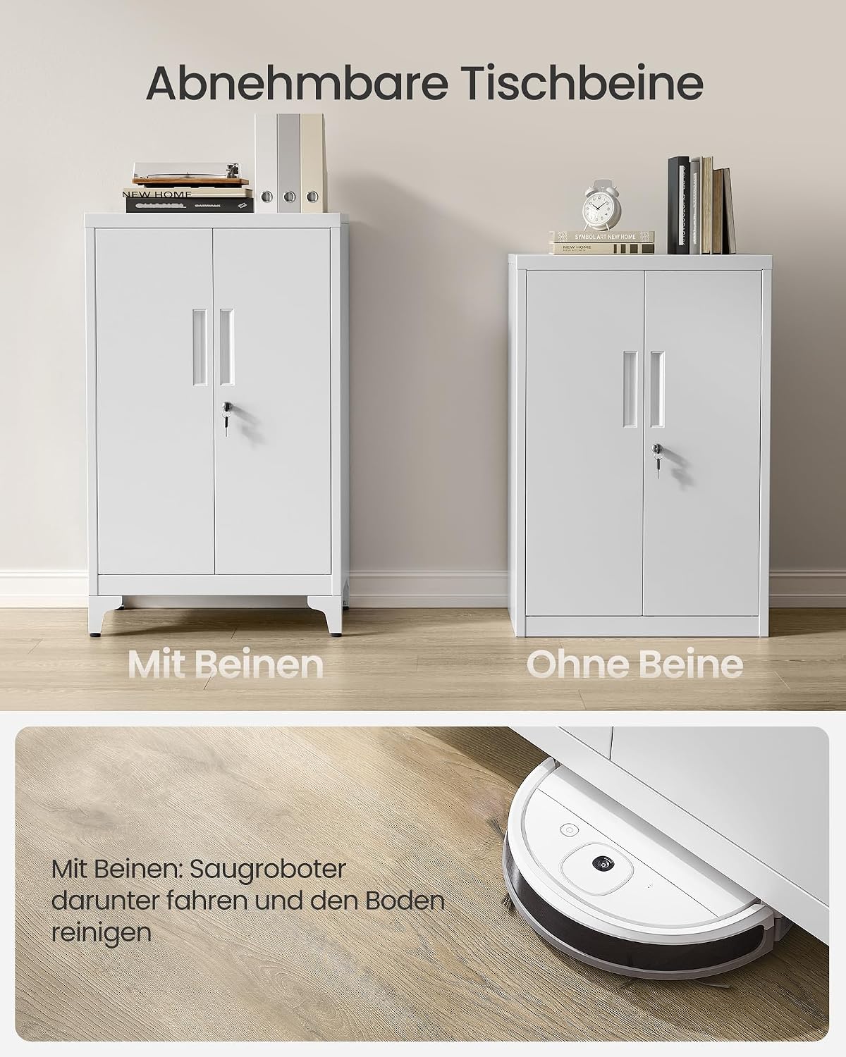 Thumbnail 4 de SONGMICS OMC012G01 Aktenschrank 40 x 60 x 90 cm