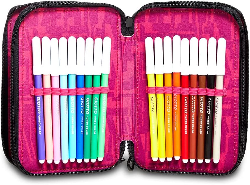 Thumbnail 2 de Seven trousse à crayons à 3 compartiments, XXL Fantasy (12,5 x 20 x 7 cm) — stylos, marqueurs et fournitures scolaires