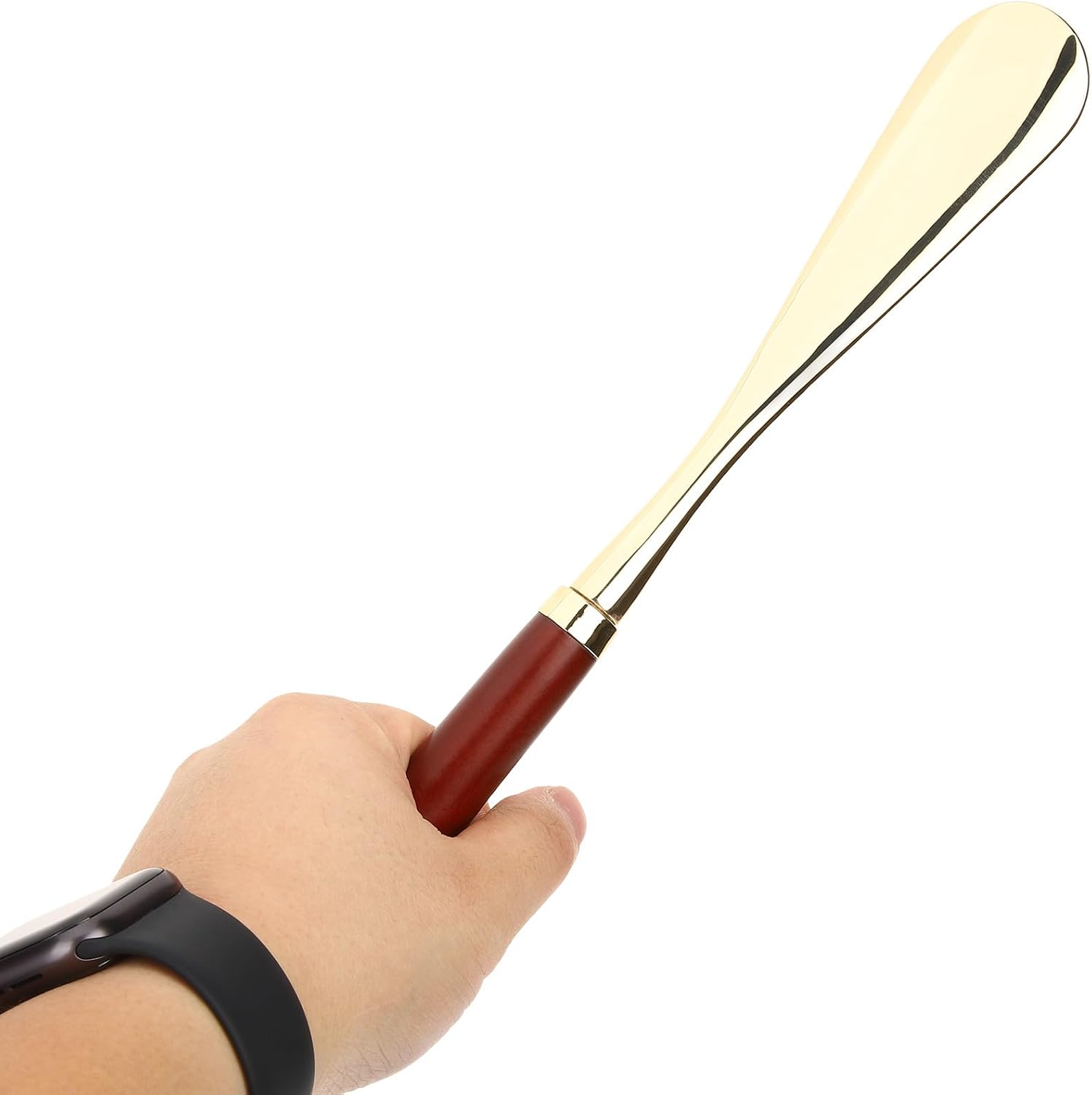 Thumbnail 5 de Ciieeo 12.60in Long Handle Shoe Horn with Dog Head Grip – Zinc Alloy Travel Shoe Horn