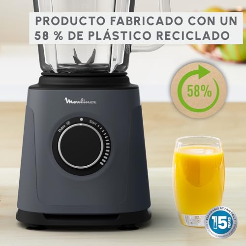 Detalle 2 de Moulinex PerfectMix Essential 🍹 Batidora potente 1200W LM771BF0