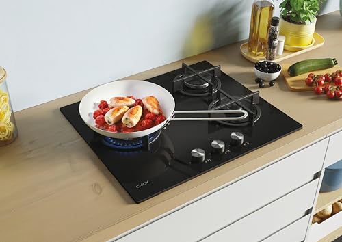 Thumbnail 3 de Candy Moderna CSG63B4PB Placa Gas 60cm 3 Fuegos Negro