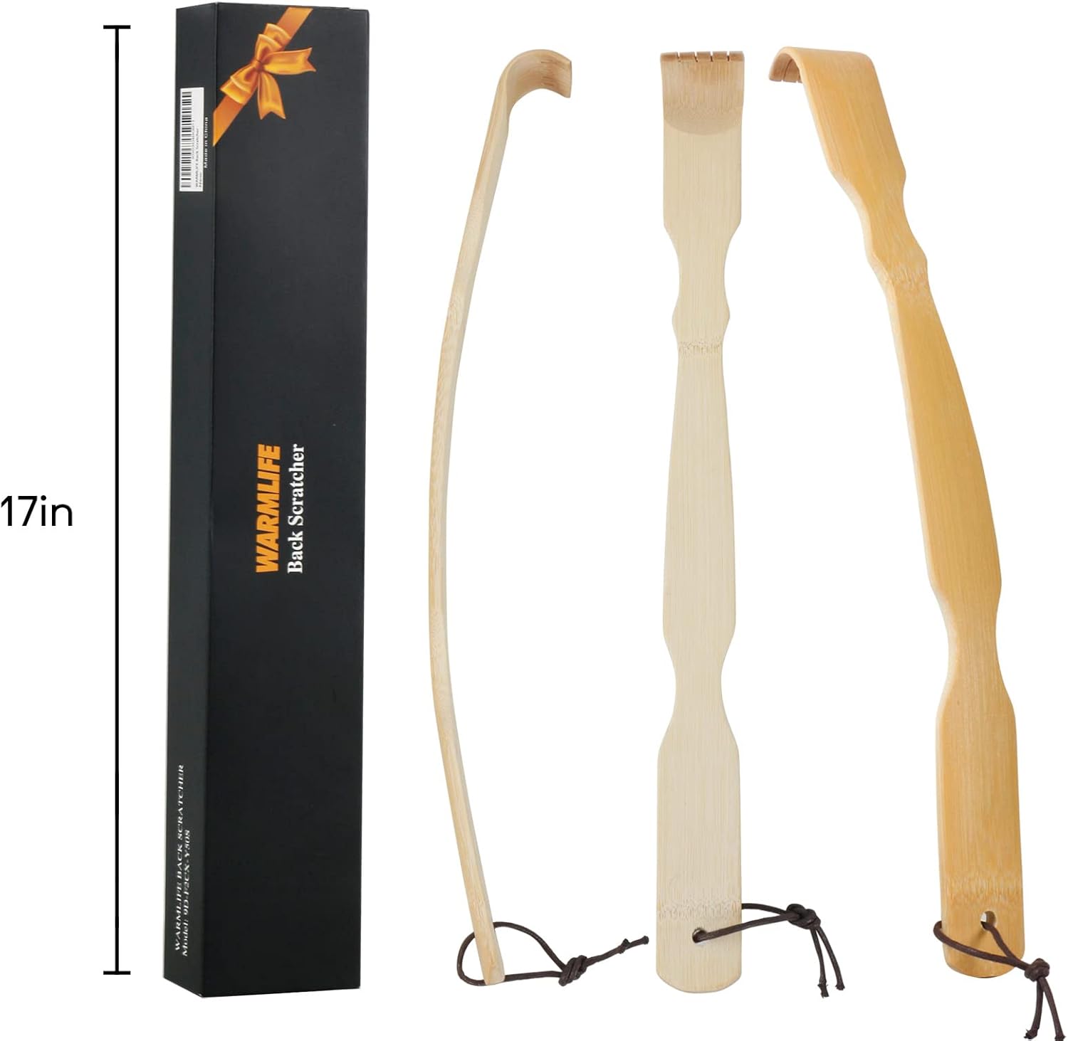 Thumbnail 5 de WARMLIFE bamboo back scratcher 17 inch