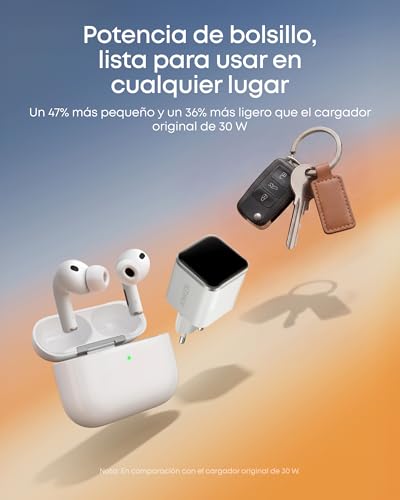 Thumbnail 3 de Anker Nano Cargador USB-C inteligente 45 W con reconocimiento para iPhone