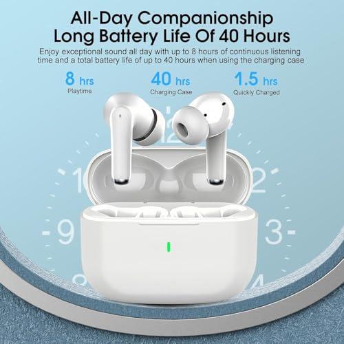 Detalle 2 de Auriculares Inalámbricos iLove con Bluetooth 5.3, cancelación de ruido y IP7 – Sonido estéreo y 46 h de autonomía