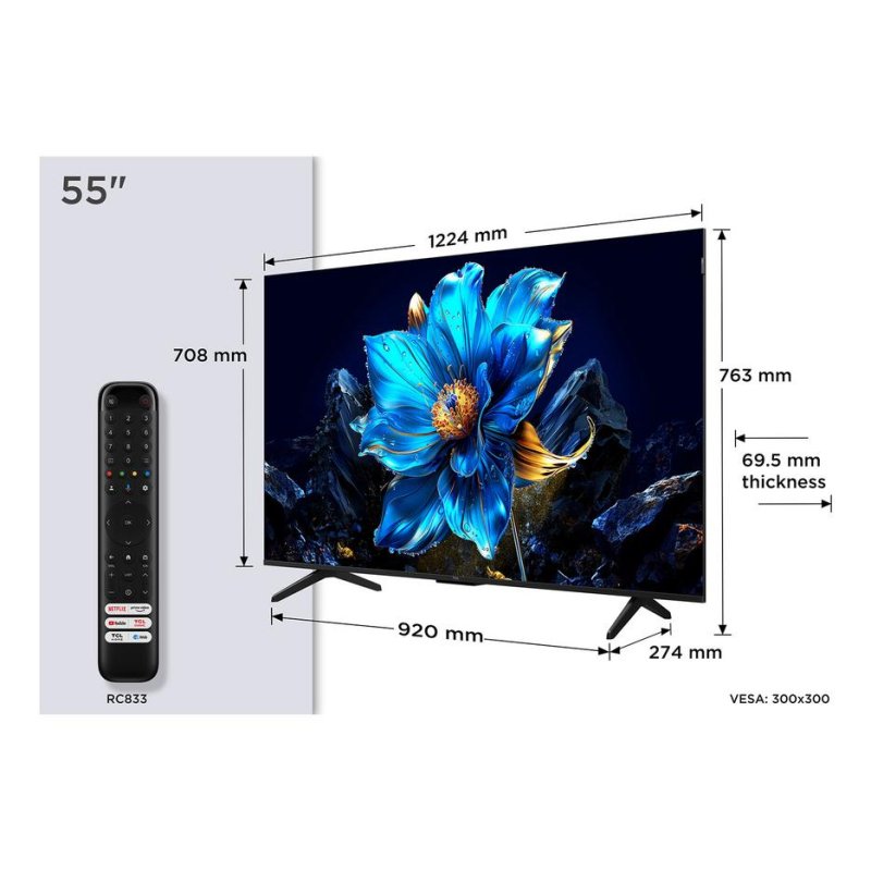 Detalle 2 de TCL QLED 55P79K 55" 4K Ultra HD Smart TV