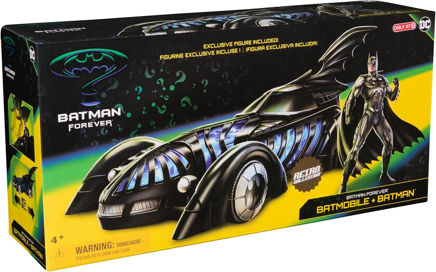 Thumbnail 6 de dc Comics Toy Vehicle Retro Collection Batmobile Figur
