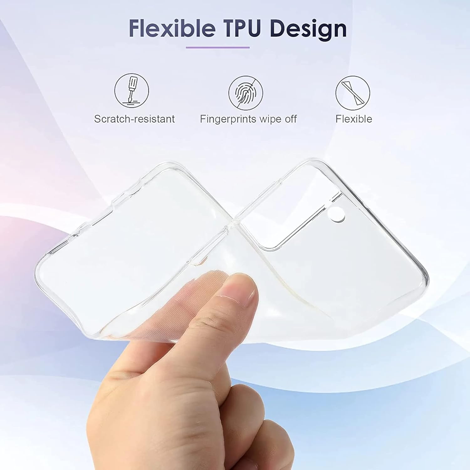 Thumbnail 4 de Oprimio Kristallklar Hülle für Samsung S21 FE – transparente Silikon-/TPU Case, ultra dünn