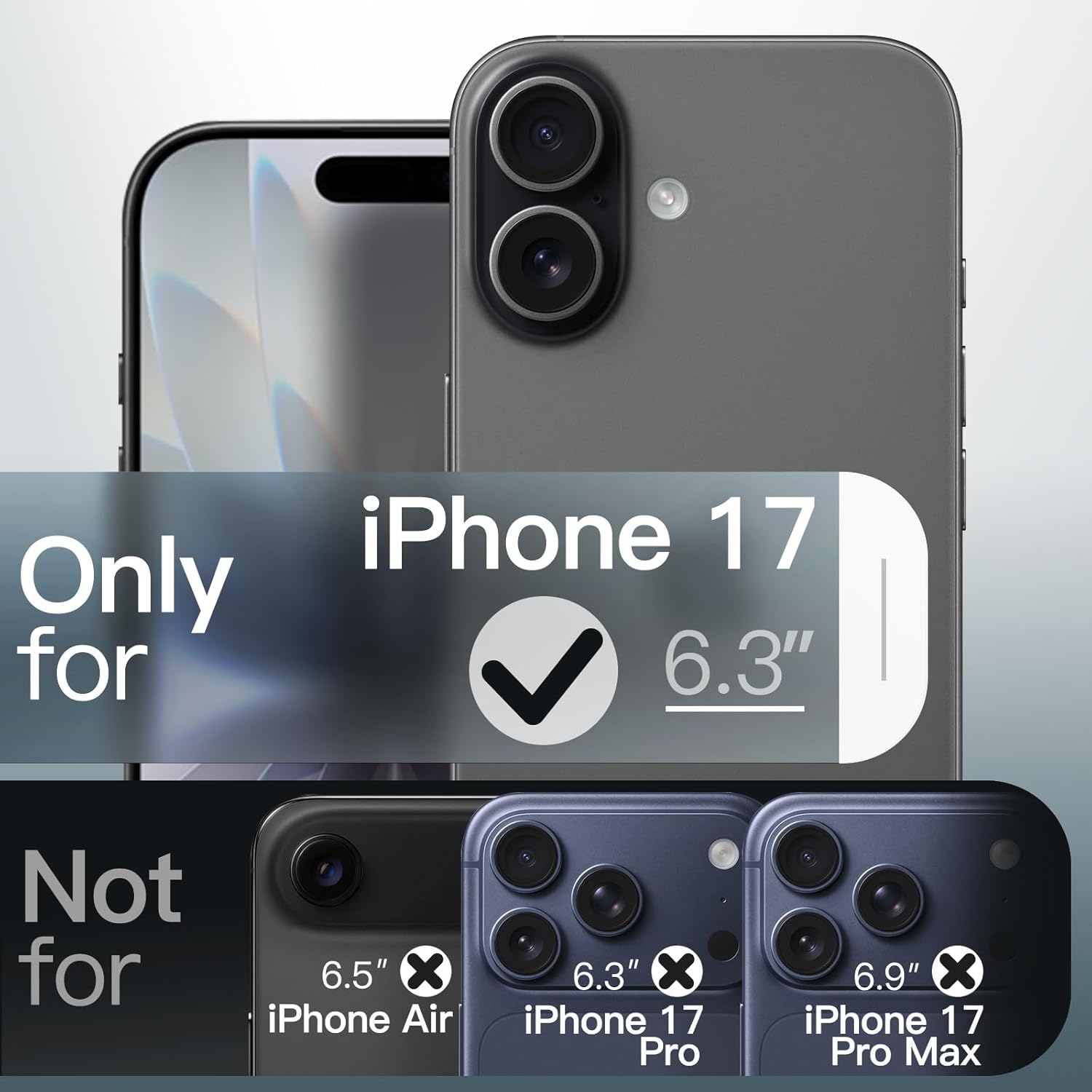 Thumbnail 1 de JETech iPhone 17 6.3-inch Case