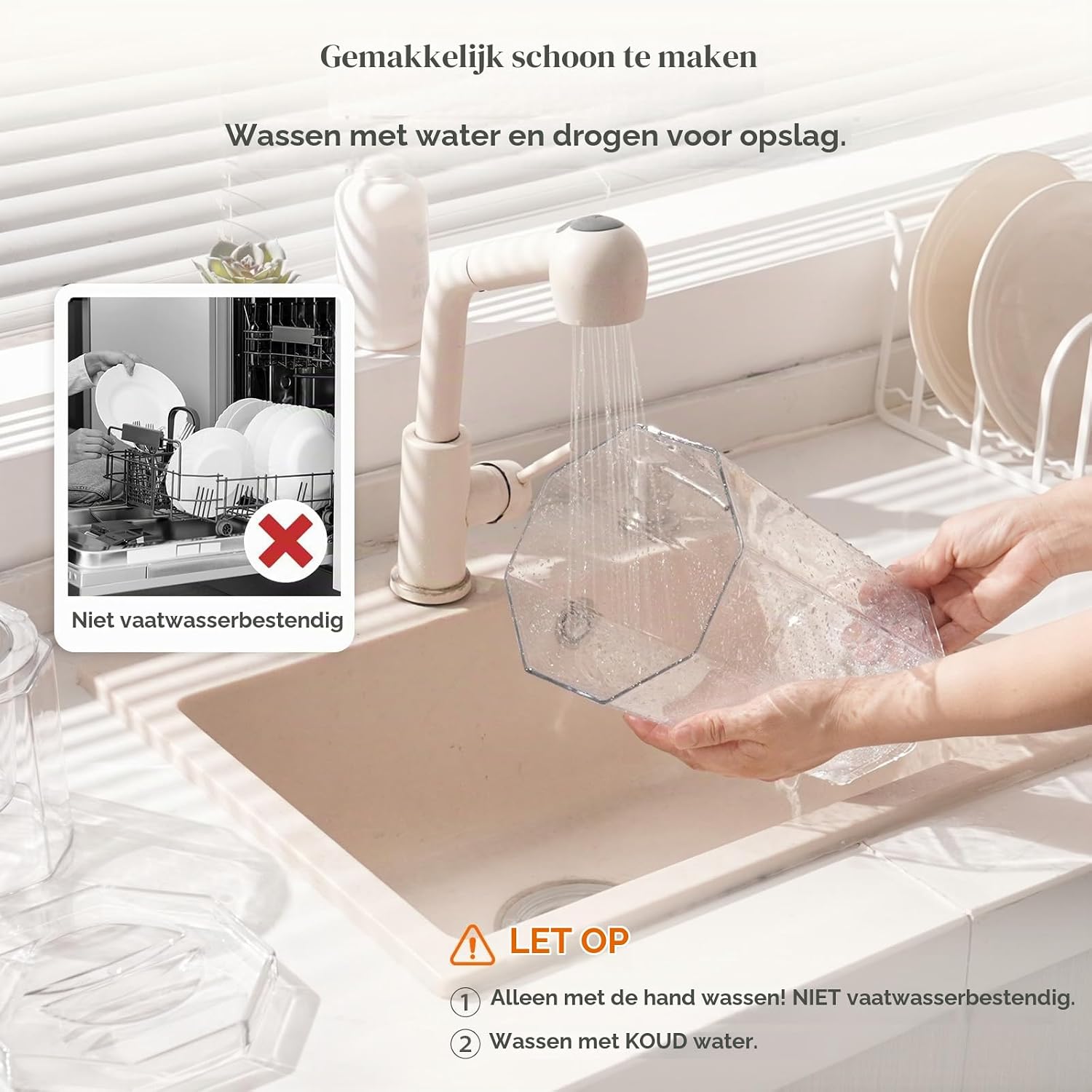 Detalle 2 de Lifewit 24319 drankdispenser 4 liter met tapkraan en ijscompartiment