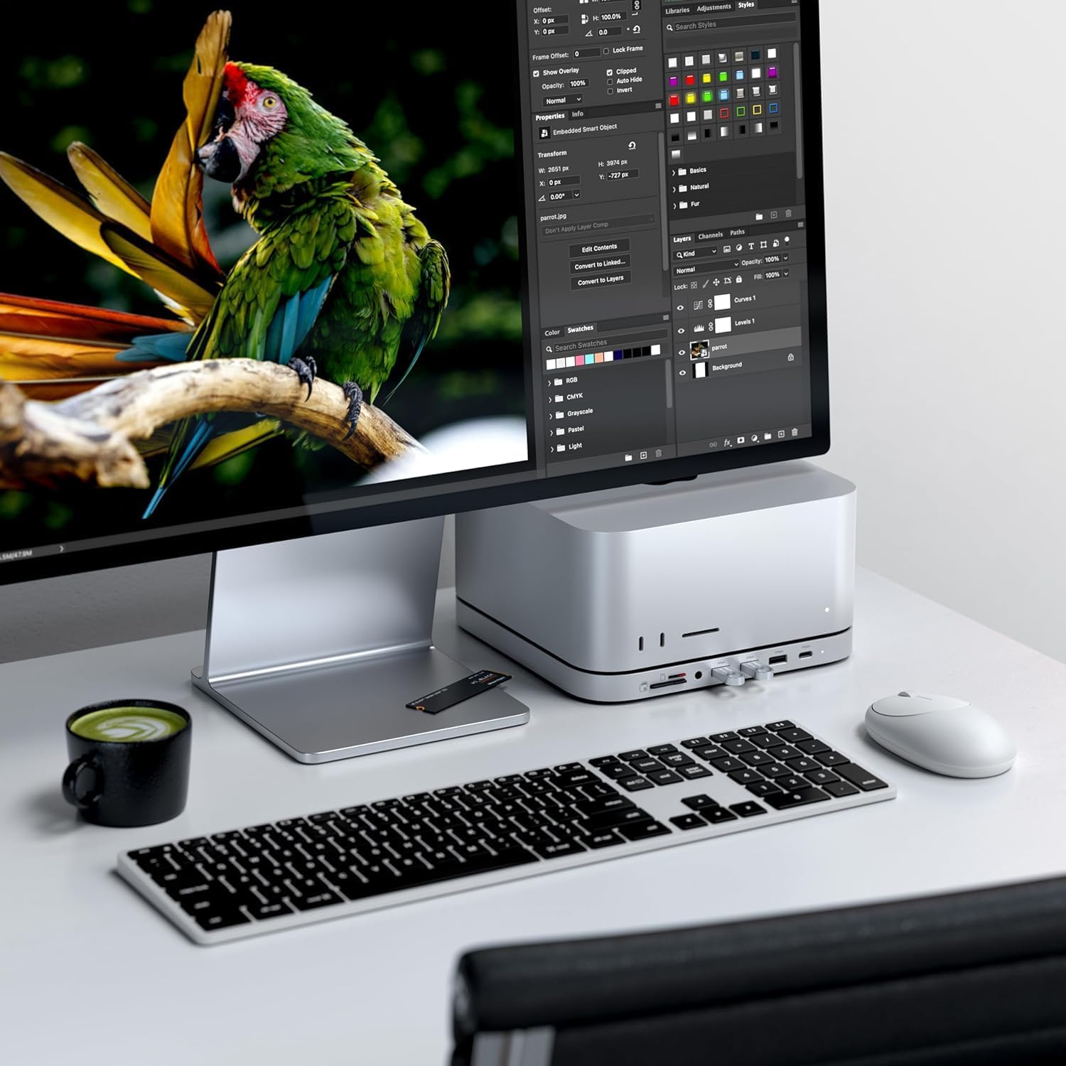 Thumbnail 5 de Satechi Mac mini Hub 10Gbps
