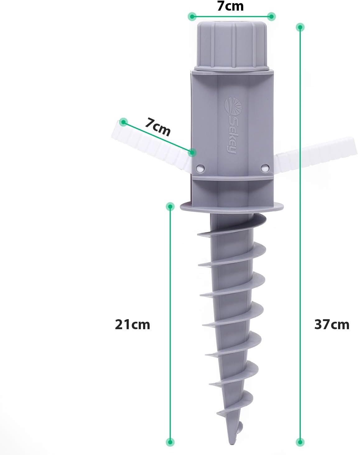 Thumbnail 2 de Supporto ombrellone Sekey con trivella 41 cm