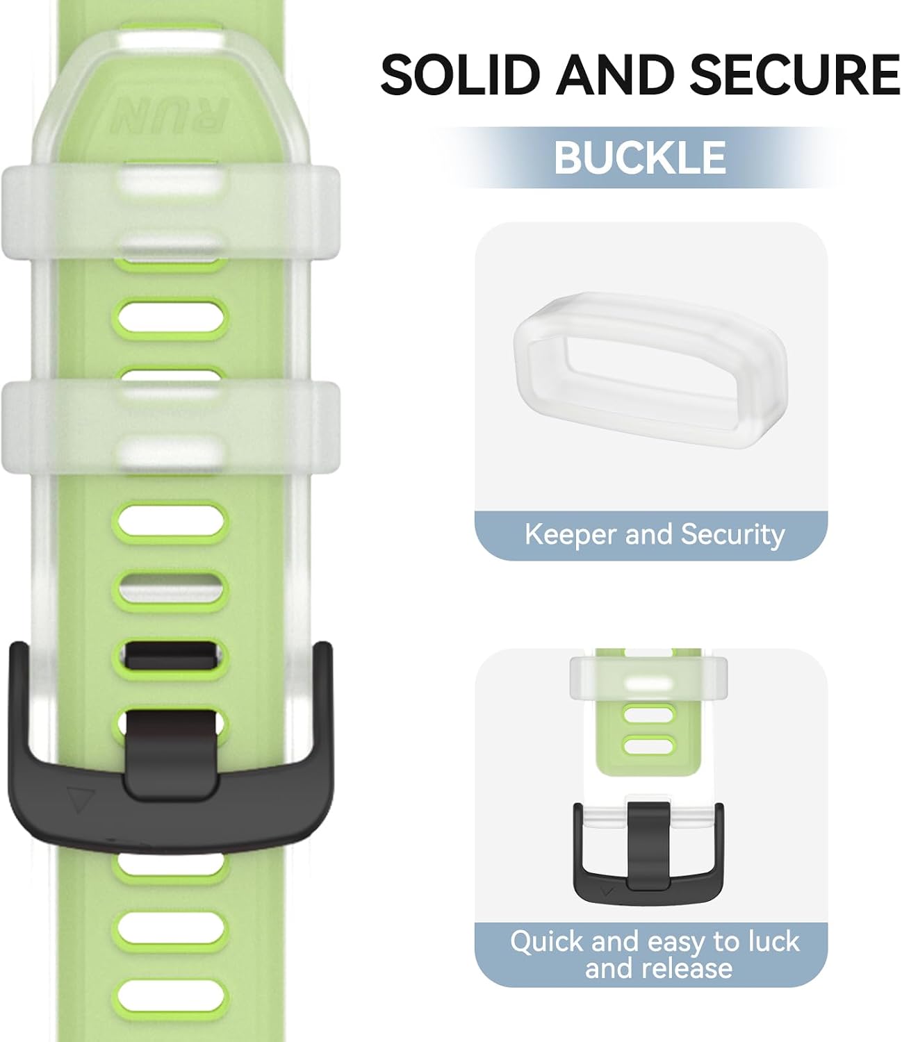 Detalle 2 de OVERSTEP 22mm silicone watch band