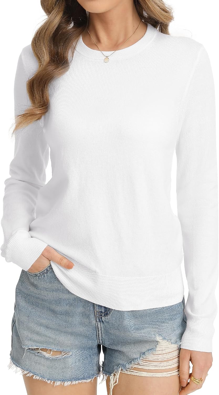 Thumbnail 1 de QUALFORT Women's Long Sleeve Knit Pullover sweater