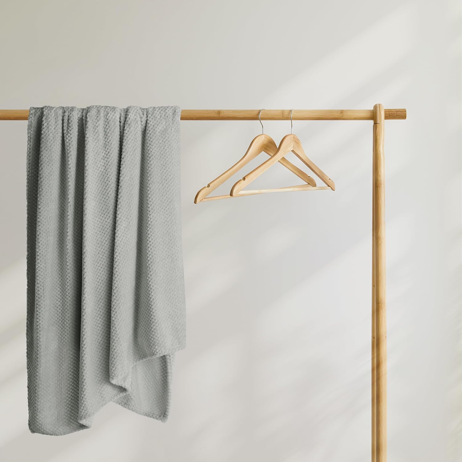 Thumbnail 2 de DecoKing RESTILO Kuscheldecke 70x150 cm – Microfaser, grau anthrazit