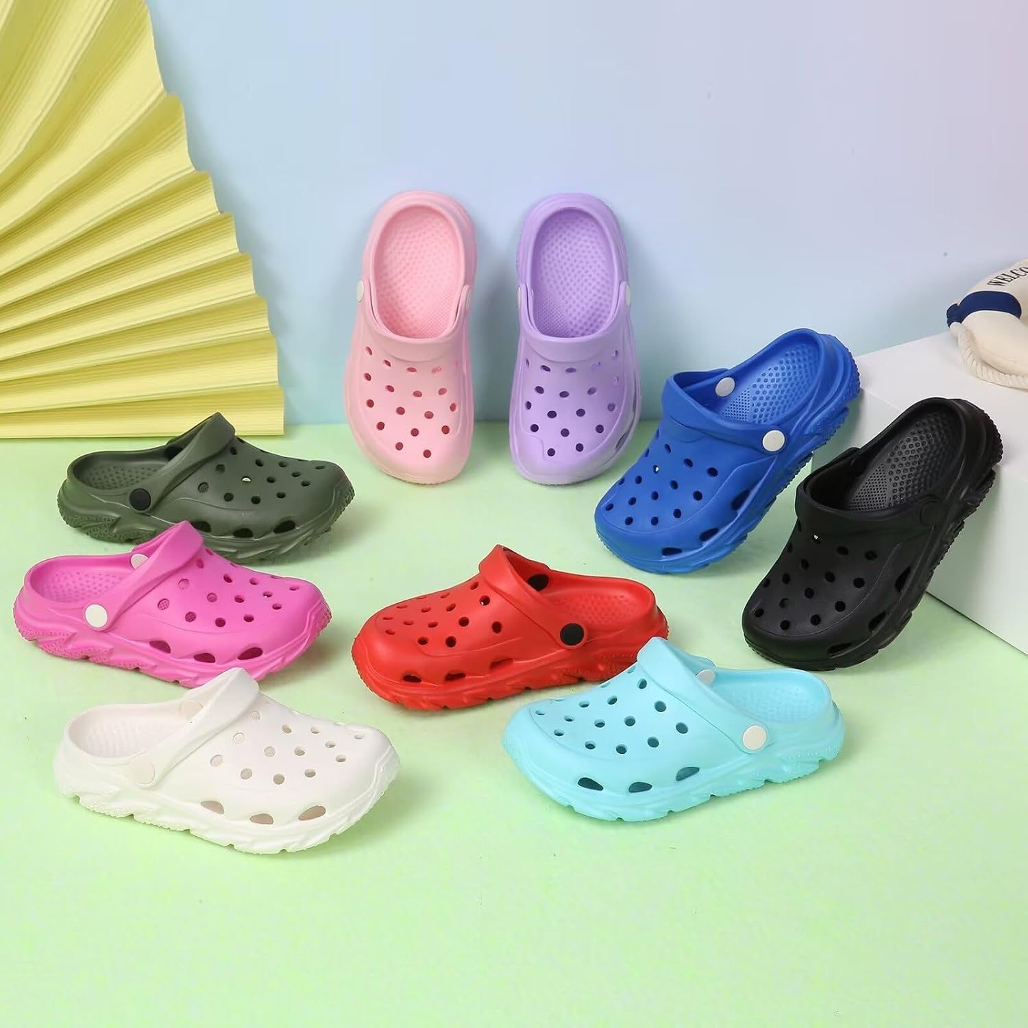 Thumbnail 5 de Cubufly Kids Clog Garden Shoes, Slip-On Slides & Beach Water Shoes