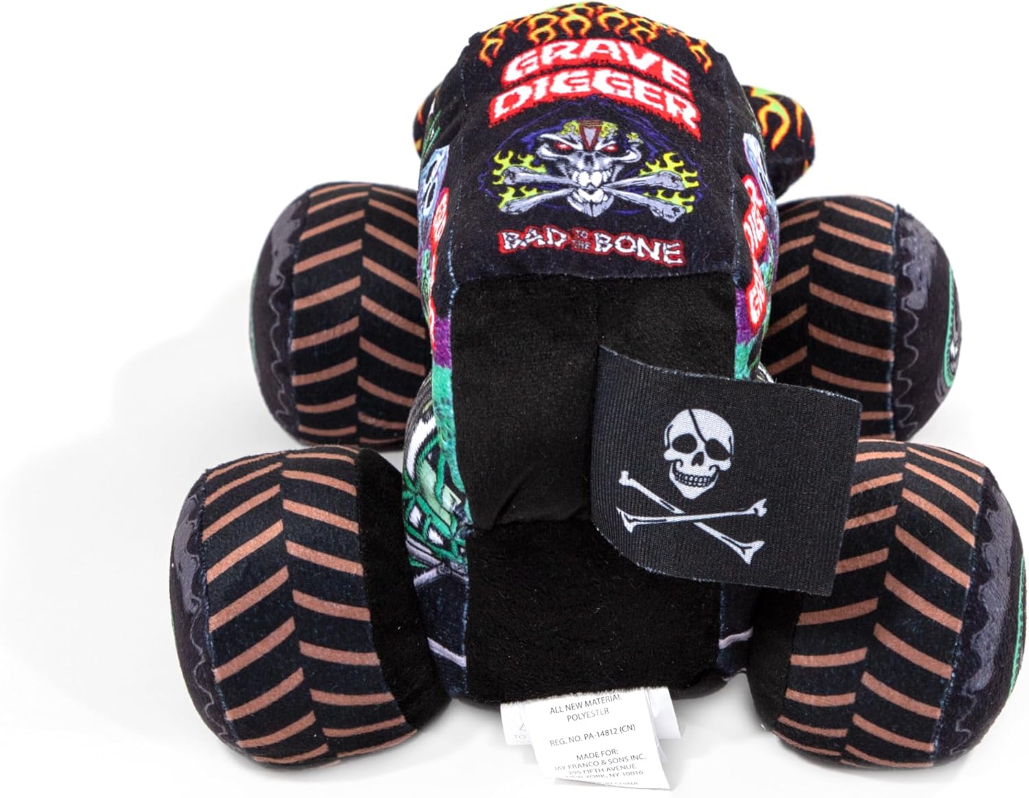 Thumbnail 3 de Jay Franco Monster Jam Grave Digger plush pillow buddy (32cm) – cosy kids soft character cushion