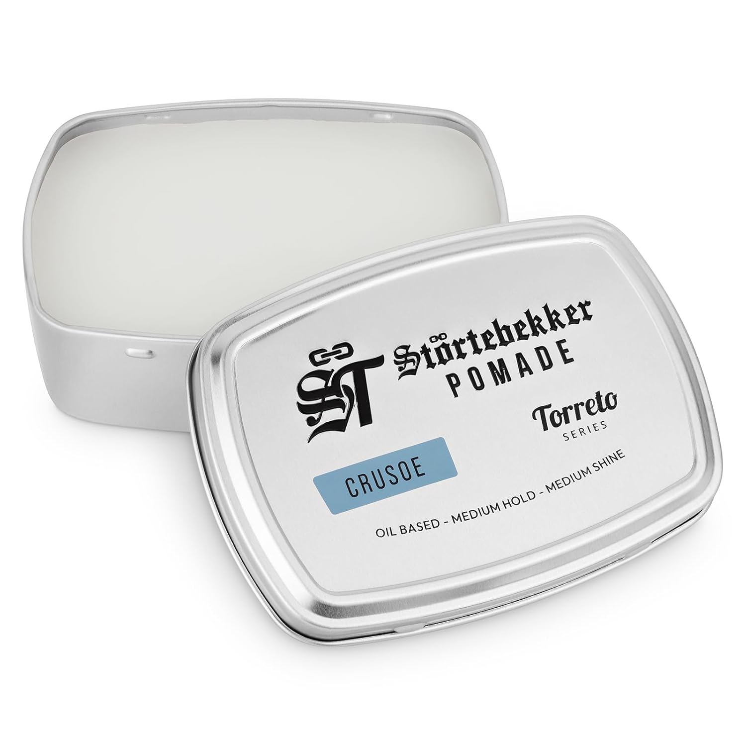 Thumbnail 3 de Störtebekker Premium Pomade Ölbasiert Crusoe – Mittlerer Halt, Mittlerer Glanz, 125ml