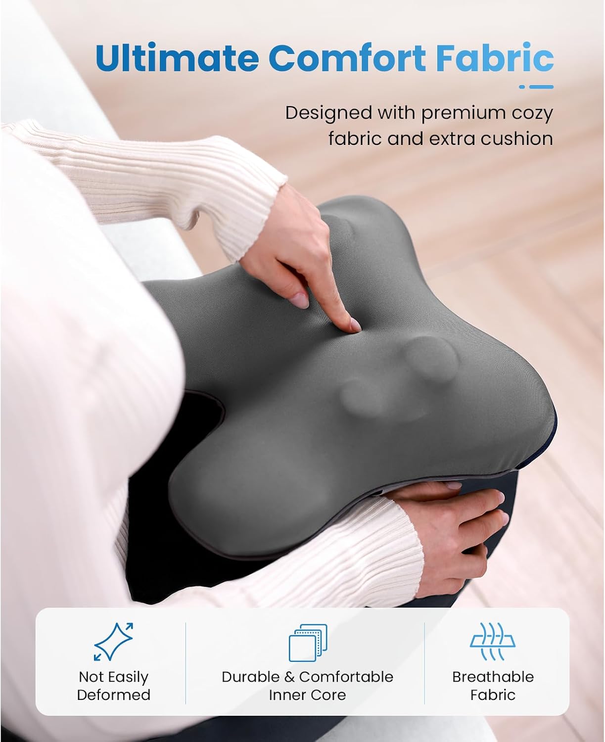Thumbnail 6 de BOB AND BRAD EZBack Plus back massager with heat and remote (3D shiatsu)