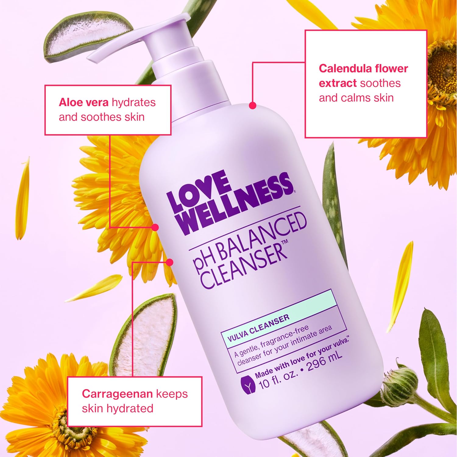 Thumbnail 2 de Love Wellness pH Balancing Cleanser — Fragrance-Free Feminine Wash for Sensitive Skin (10 Fl oz)