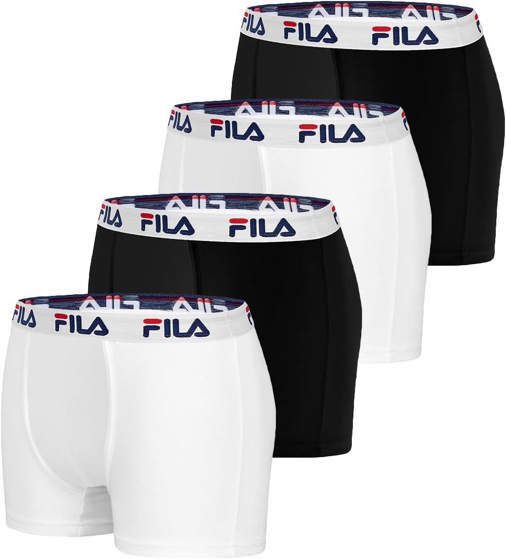 Thumbnail 6 de Fila Boxer Fi/1bcx4/Fu5016 Boxer a Pantaloncino Uomo (Pacco da 4) – comfort e vestibilità con 100% cotone