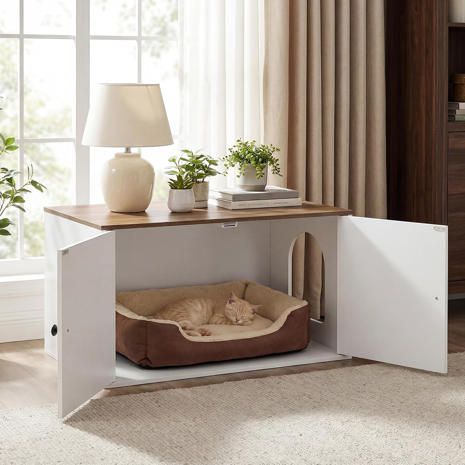Thumbnail 5 de HOOBRO EWH40MW01 mueble arenero 80×45×41,5 cm