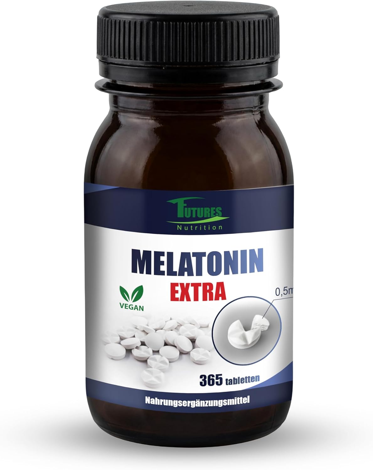 Detalle de Melatonin Tabletten 0,5 mg von Futures Nutrition