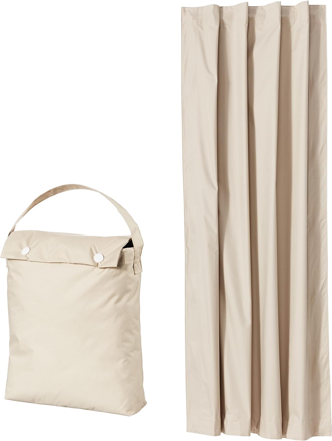 Detalle 2 de Amazon Basics Tenda oscurante portatile 198 x 127 cm 🪟