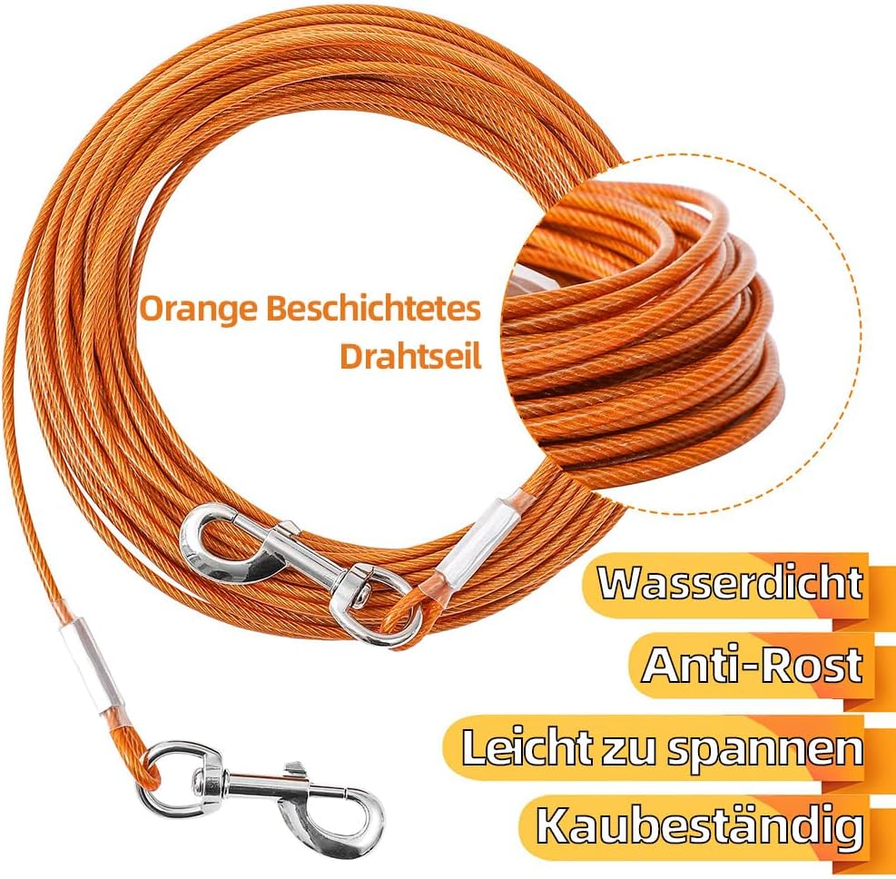 Thumbnail 1 de Mi Metty Tie-Out Leine für Hunde 6 m