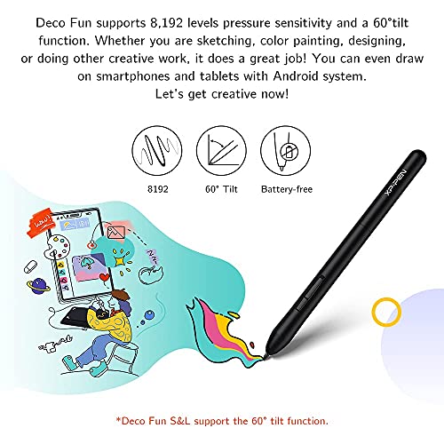 Detalle 2 de XP-PEN Deco Fun XS tablette graphique 4x6