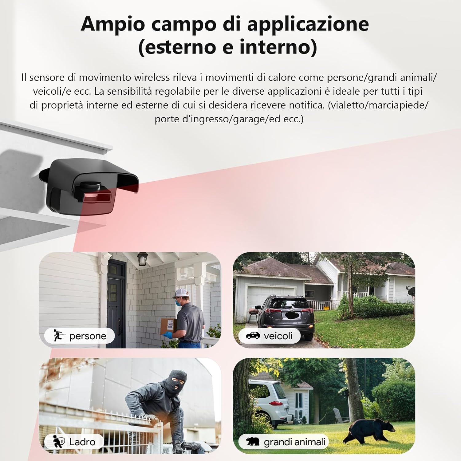 Thumbnail 1 de PHYSEN Bewegungsmelder 150 m 🔔