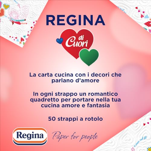 Detalle 2 de Regina di Cuori – 18 Rotoli di Carta Cucina a 2 Veli