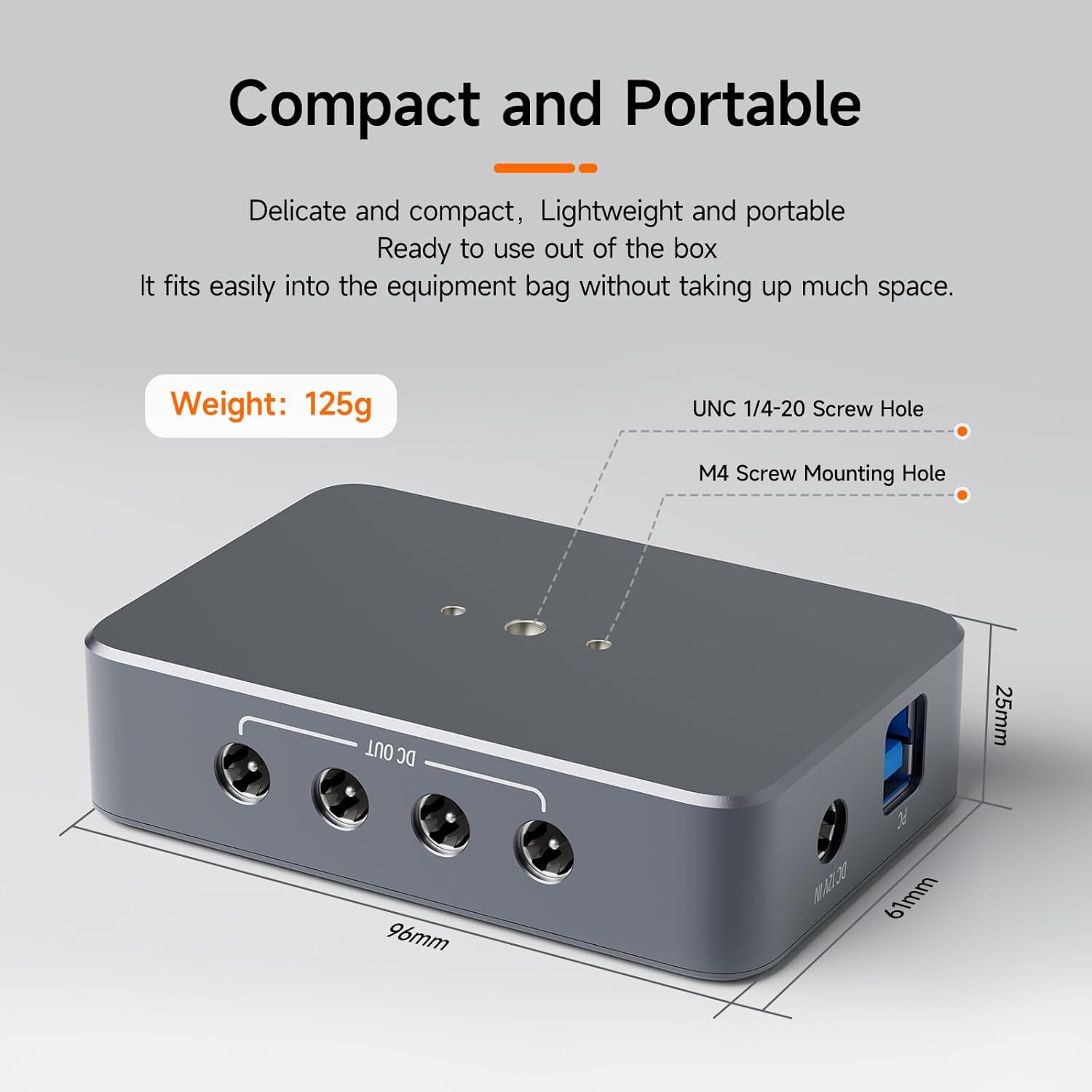 Thumbnail 5 de SVBONY SV241 Astronomie USB Steuerhub (Astro Powerbox) mit 6x DC, USB3.1, USB2.0 & USB-C