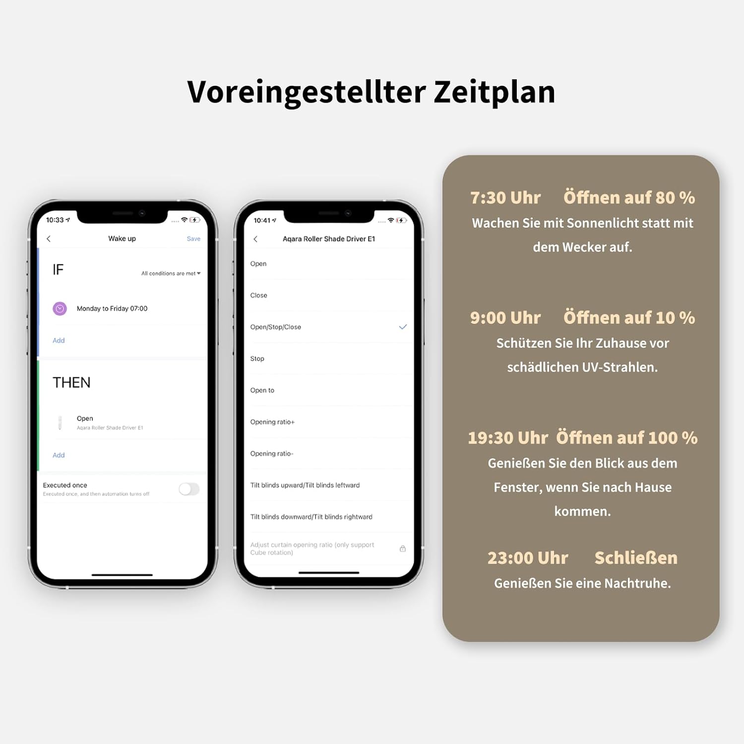 Thumbnail 3 de Aqara Rollladenmotor E1 2 Monate Batterielaufzeit 🏠