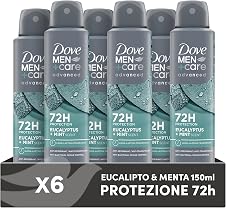 Detalle de Dove Men+Care Eucalipto e Menta deodorante spray 150 ml