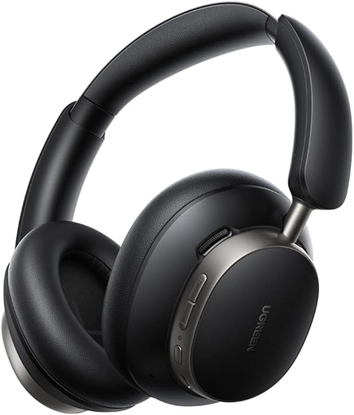Detalle de UGREEN Studio Pro HP206 over-ear koptelefoon met adaptieve ANC en LDAC