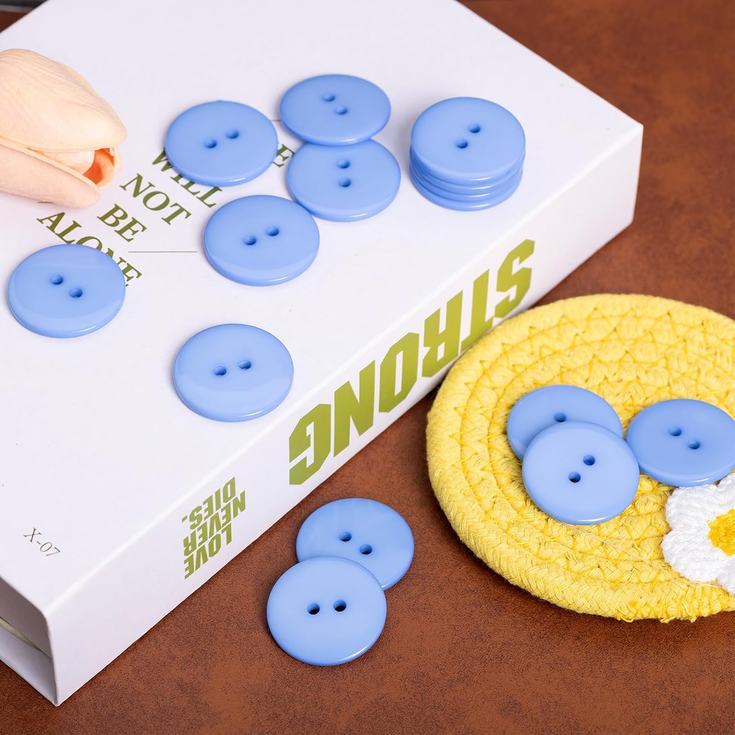Detalle 2 de Lilaly Sewing Buttons, 30 mm