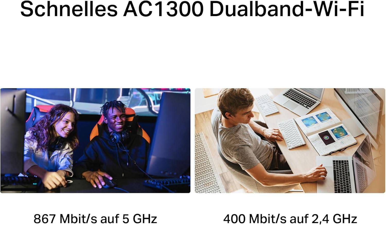 Thumbnail 3 de Mercusys MA30H AC1300 WLAN-Stick 867 Mbit/s 📶