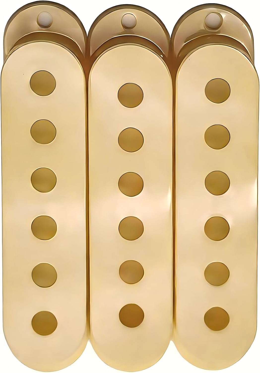 Detalle de Guitar Pickup Covers and Knobs Set, Cream
